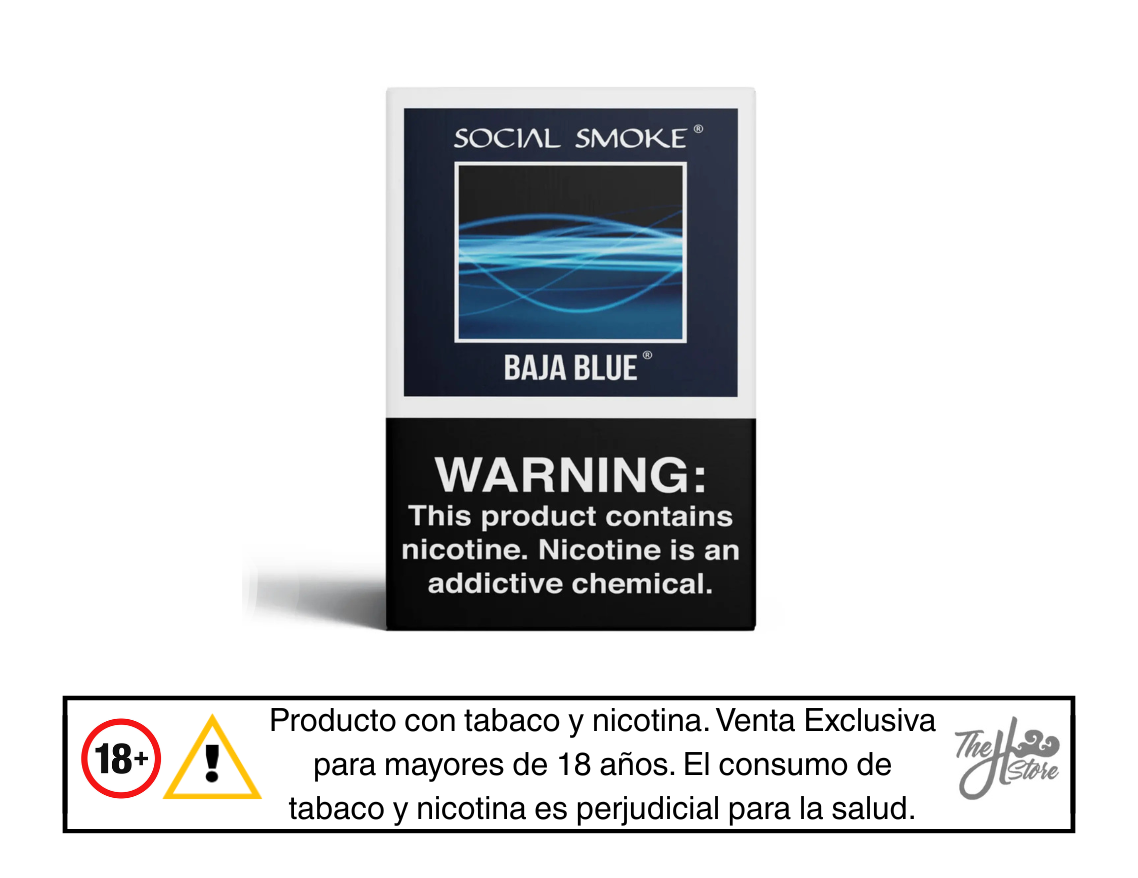 Social Smoke Baja Blue