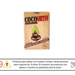 Cocourth Carbón de Coco (96 cubos)