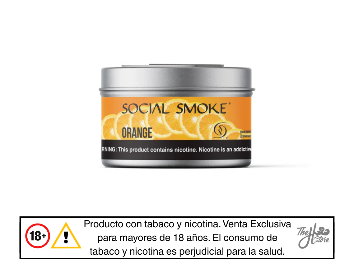Social Smoke Orange