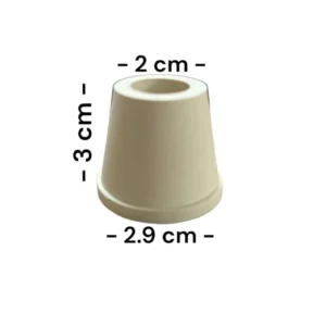 White Mod Bowl Grommet