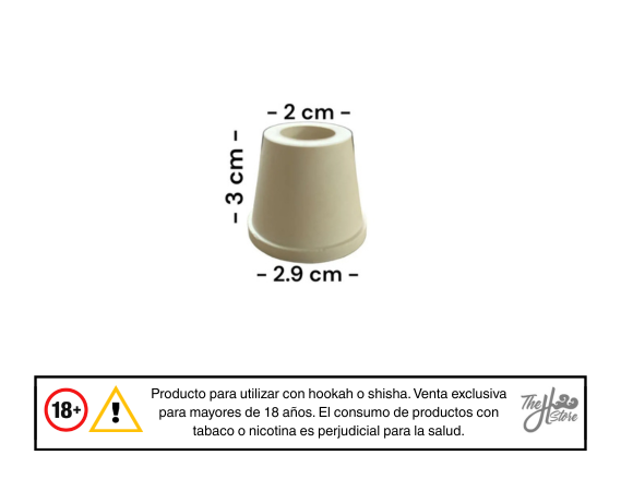 White Mod Bowl Grommet