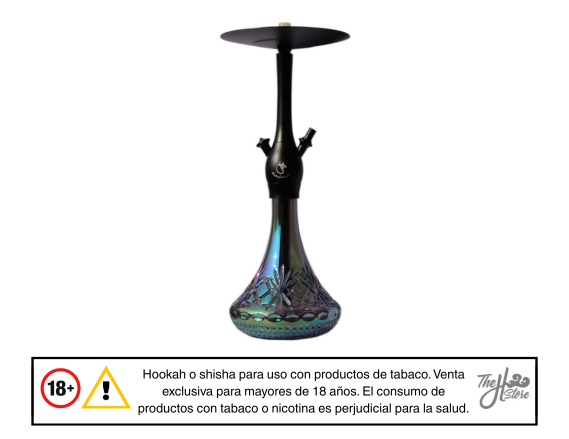 Hookah Dschinni Chuky Venom Black