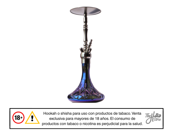 Hookah Dschinni Mio Chrome Purple