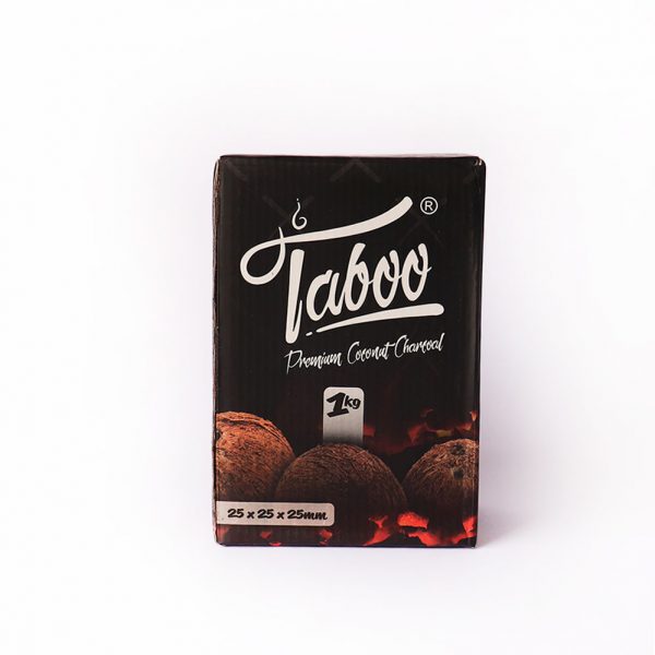 Taboo Carbón de Coco 1Kg 25mm