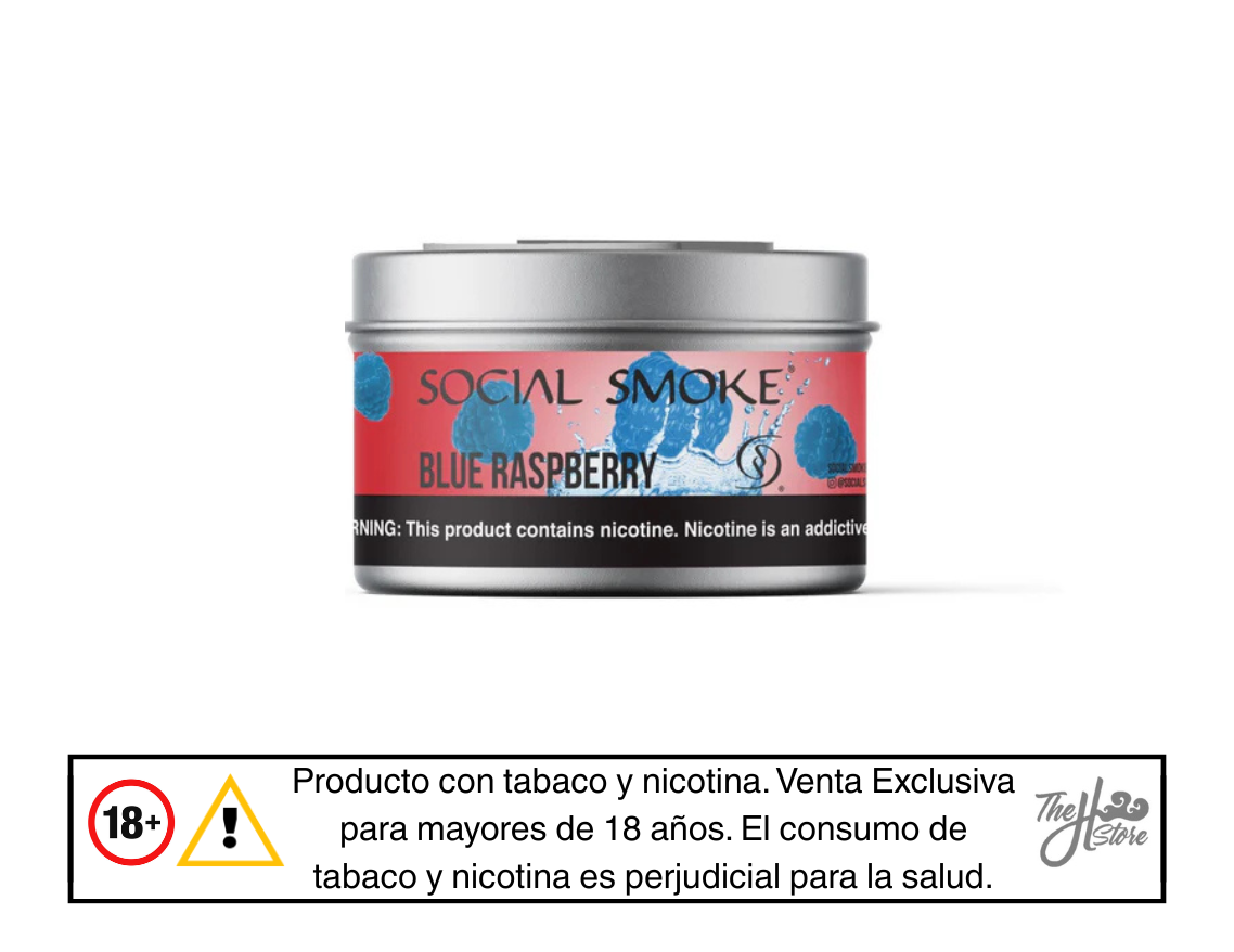 Social Smoke Blue Raspberry - Imagen 2