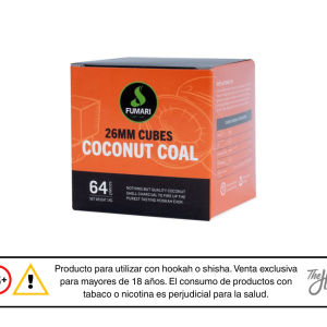 Fumari Carbon De Coco 26mm (64 Cubos)