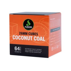 Fumari Carbon De Coco 26mm (64 Cubos)