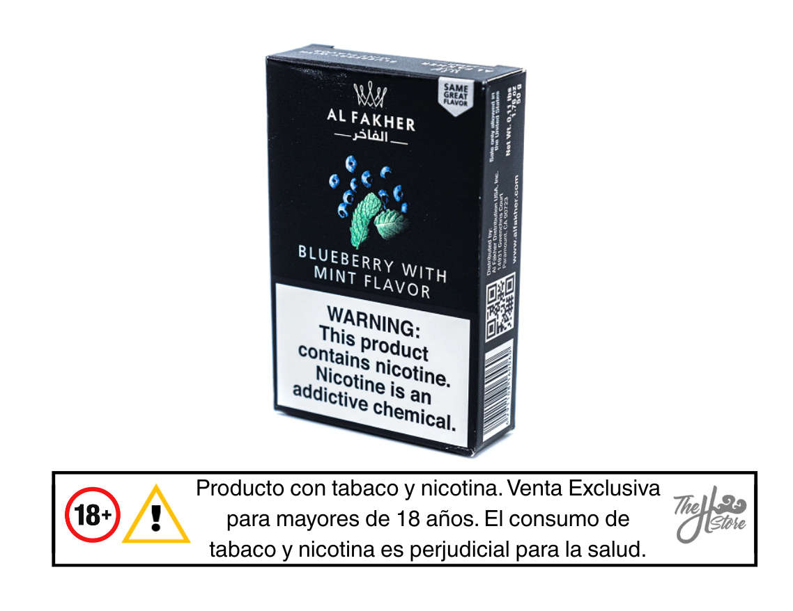 Al Fakher Blueberry Mint