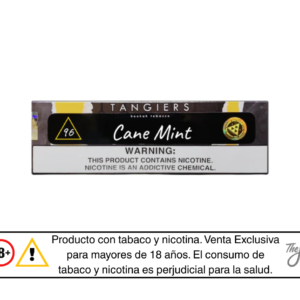 Tangiers Cane Mint Noir