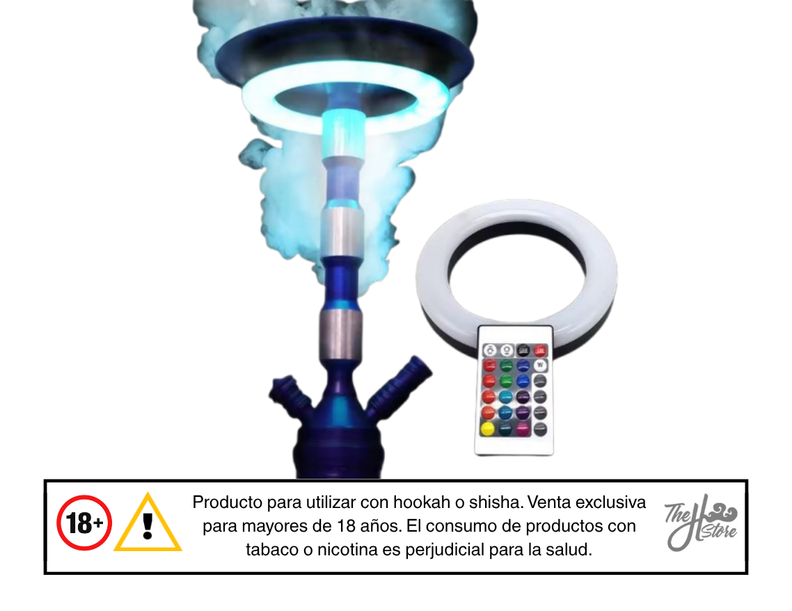 Luz LED Hookah - Aro Plato - Imagen 2