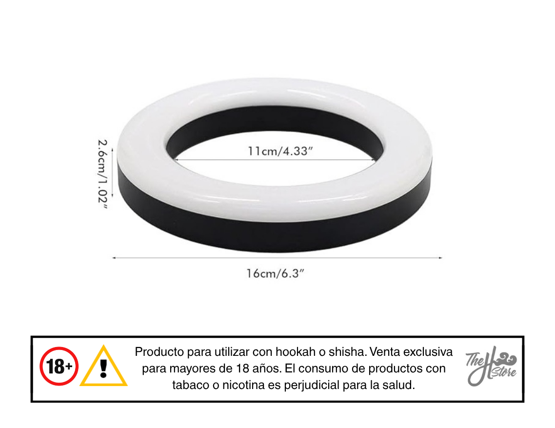 Luz LED Hookah - Aro Plato - Imagen 4