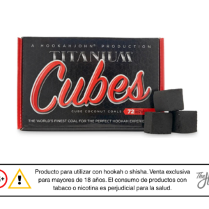 Carbon Titanium Cubes 72 Und