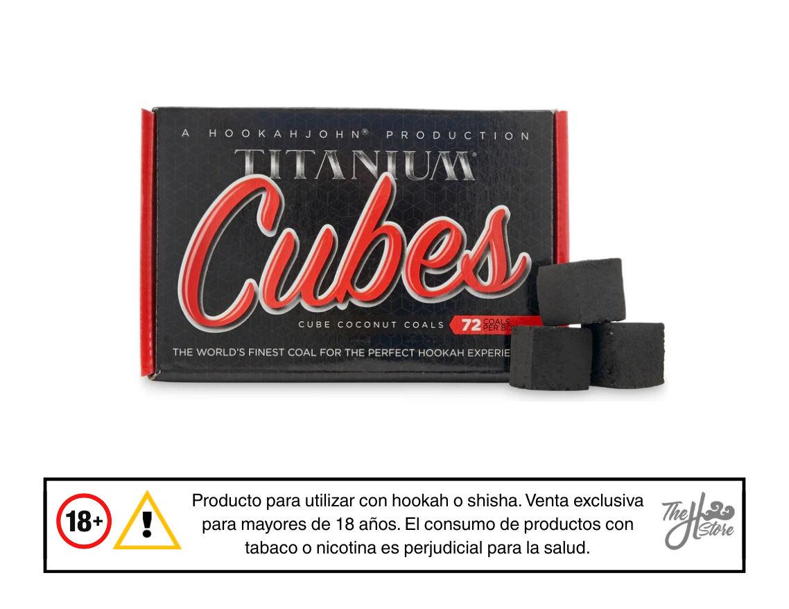 Carbon Titanium Cubes 72 Und